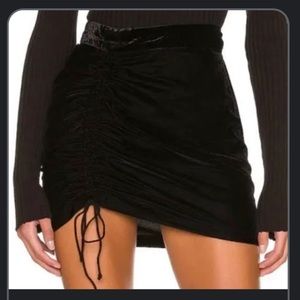 Brand new - Free people black velvet mini